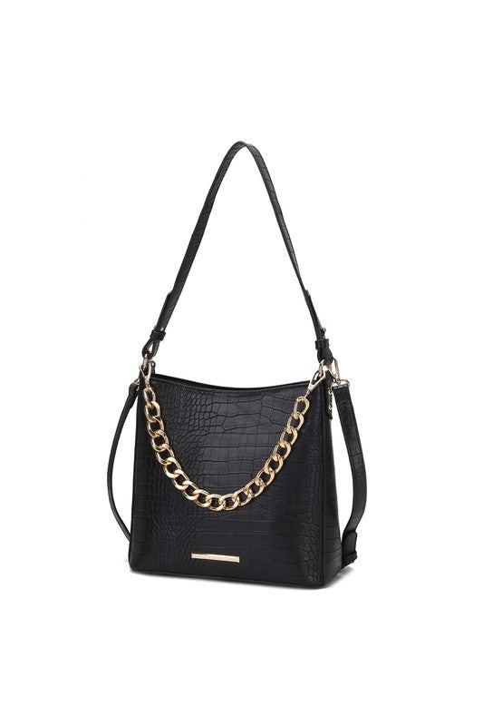 MKF Faux Crocodile Handbag