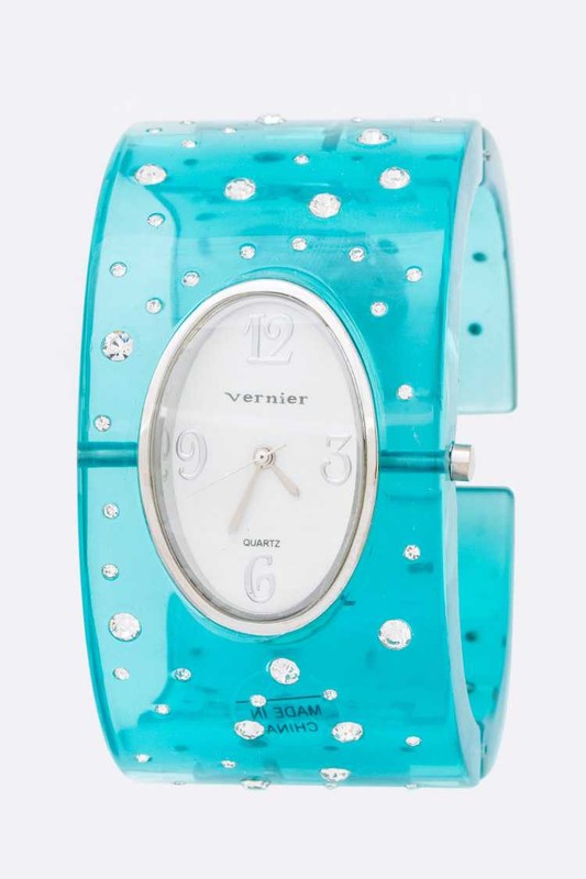 Acrylic Bangle Watch