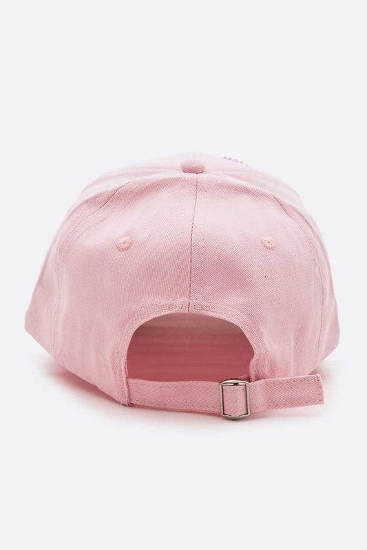 LOVE Crystal Brim Cap