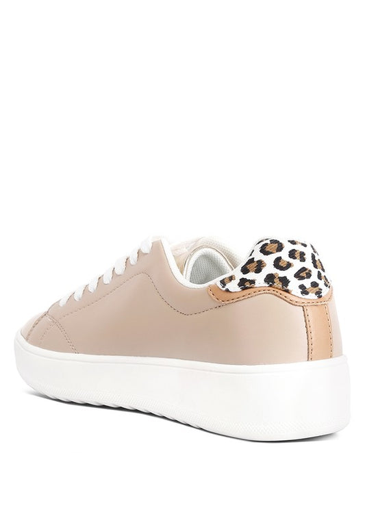 Metallic Accent Sneakers