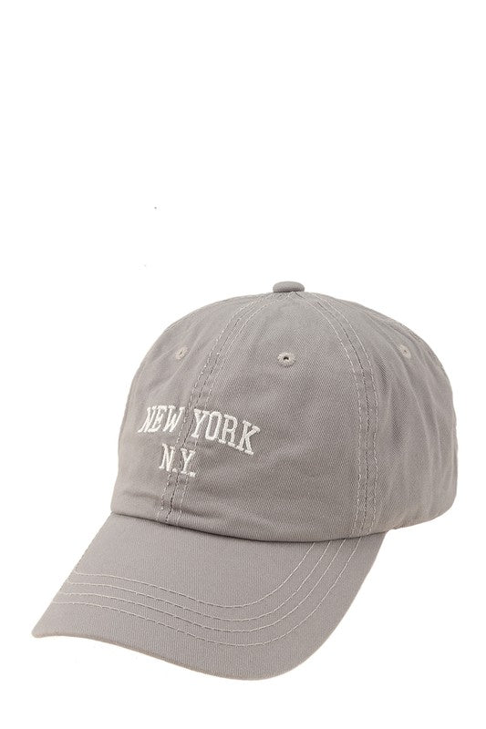 NEW YORK Embroidery Cap