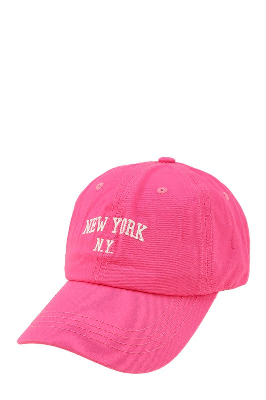 NEW YORK Embroidery Cap
