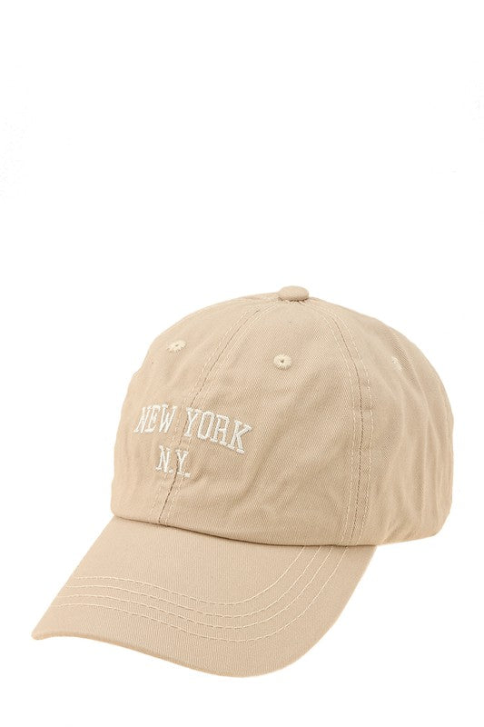 NEW YORK Embroidery Cap