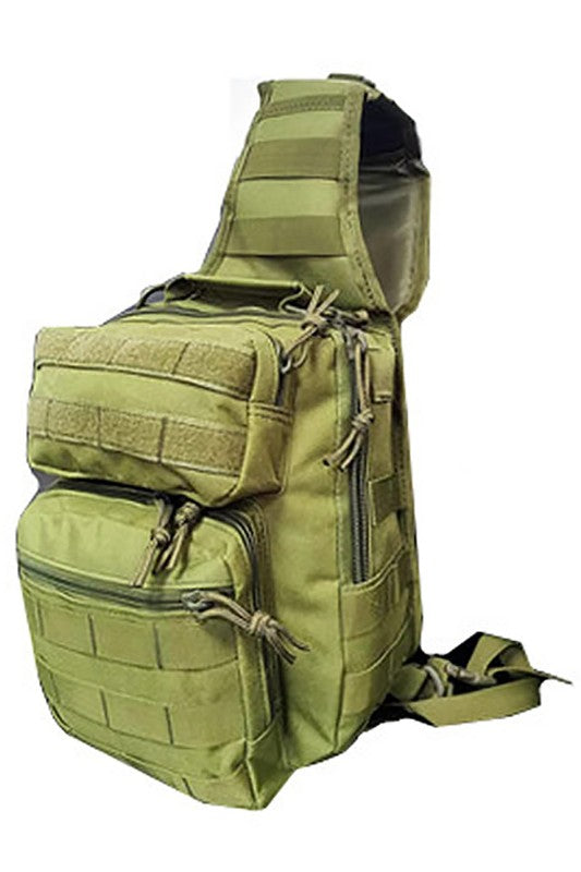 Military Canvas Sling Backpack