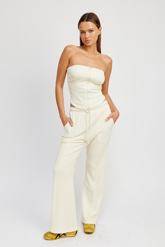 Drawstring Pocket Pants