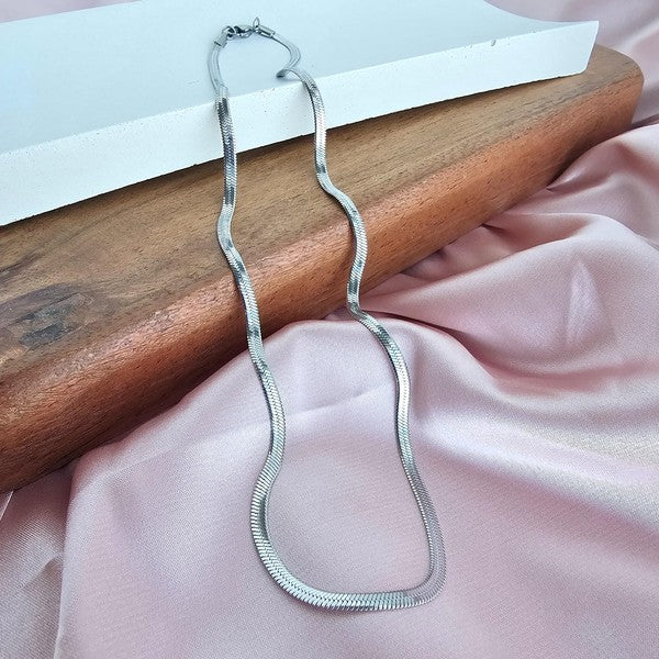 Luxe Herringbone Chain