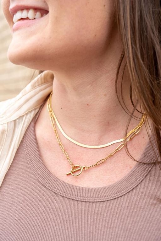 Luxe Herringbone Chain