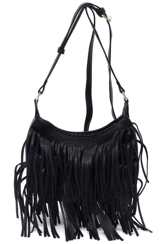 Fringe Hobo Bag