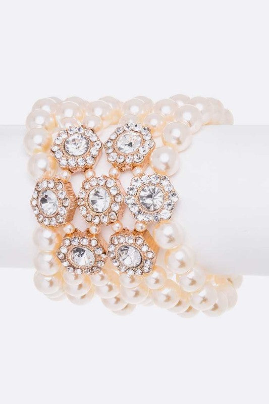Pearl Statement Bracelet