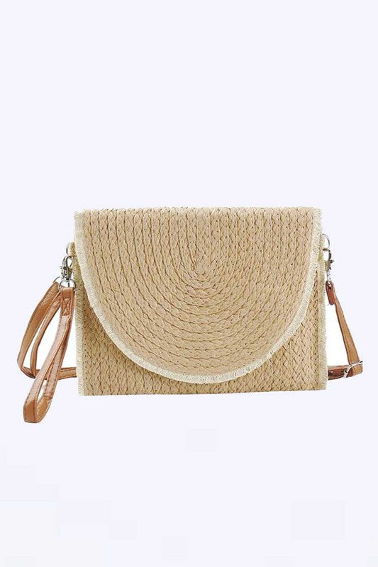 Straw Convertible Bag