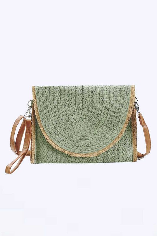 Straw Convertible Bag