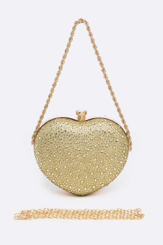Rhinestone Convertible Clutch