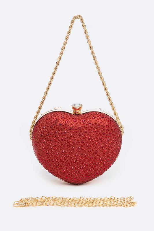 Rhinestone Convertible Clutch