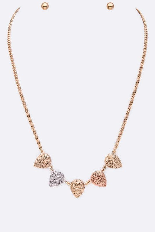 Pear Necklace Set