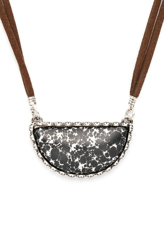 Western Leather Necklace