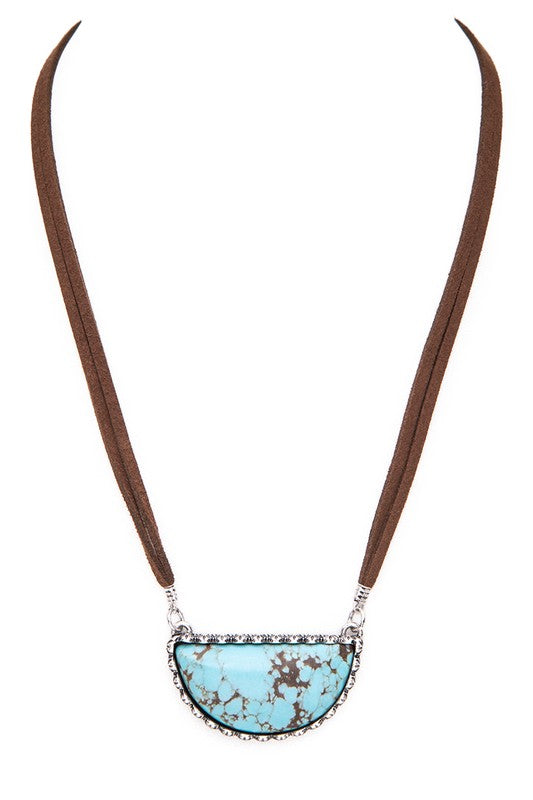 Western Leather Necklace