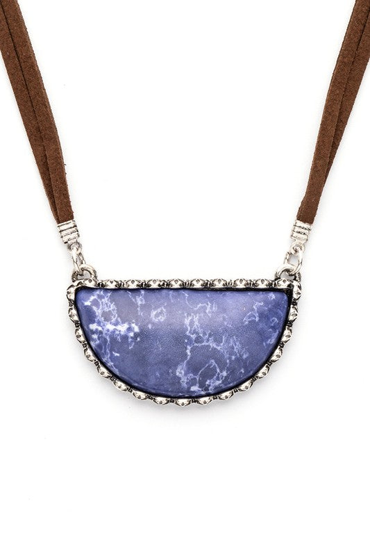 Western Leather Necklace