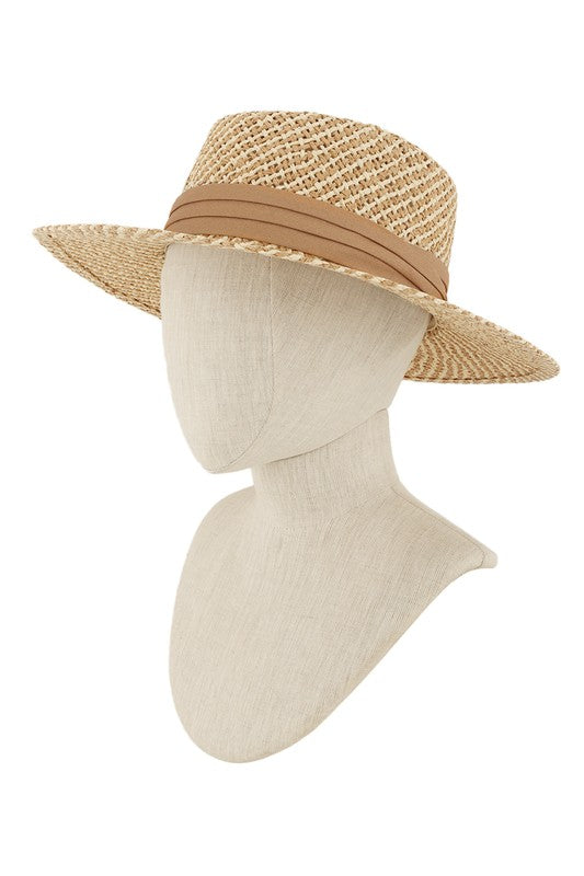 Weave Straw Brim Hat