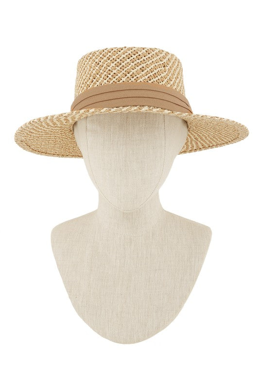 Weave Straw Brim Hat