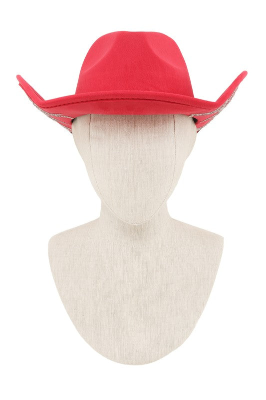 Fedora Rhinestone Stars Hat
