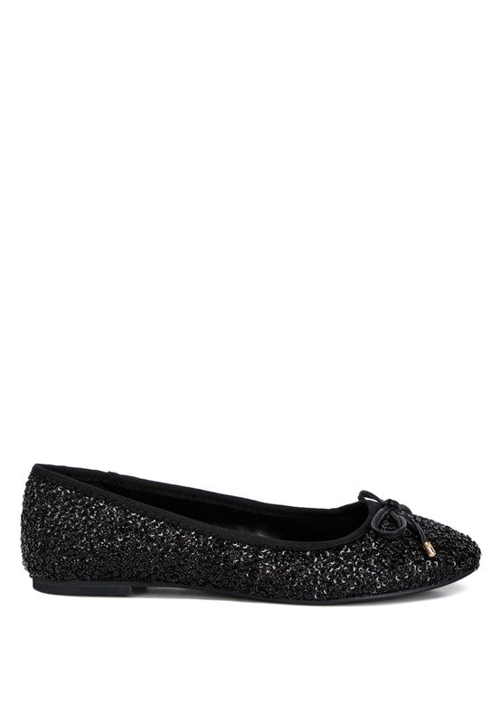 Sequin Ballet Flats