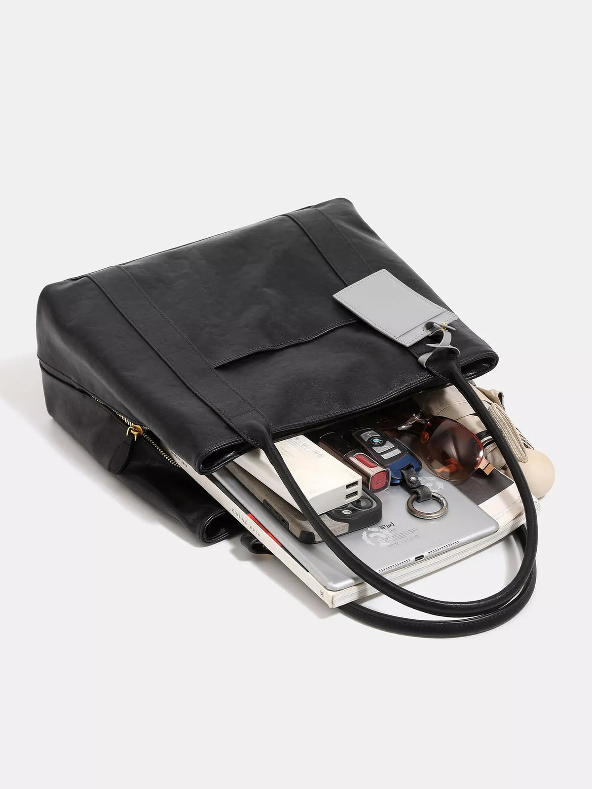 PU Leather Tote Bag - alternate product view