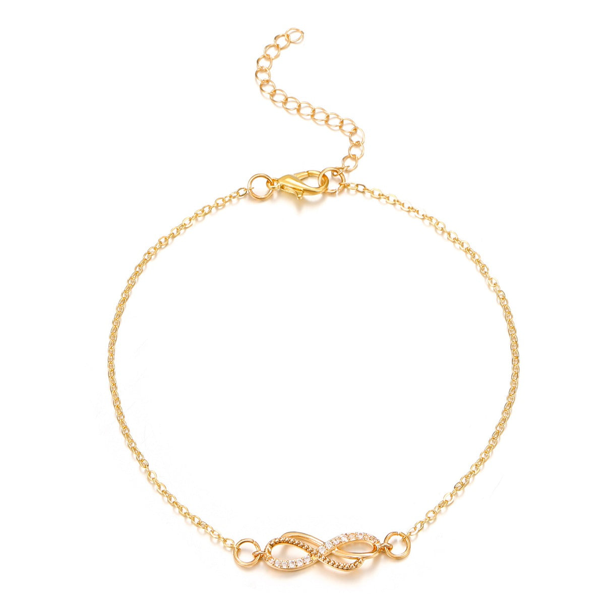 Infinity Knot Charm Bracelet - alternate jewelry view