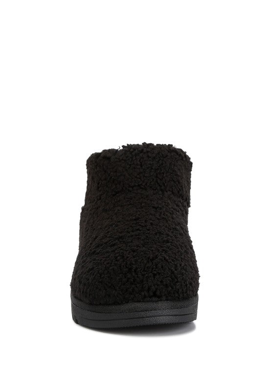 Fleece Exterior Fluffy Booties