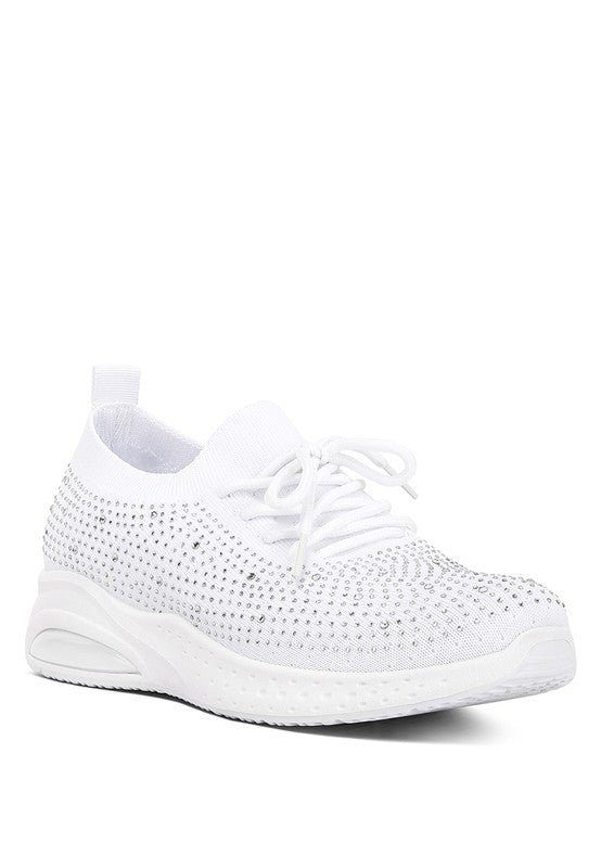 Stud Embellished Sneakers