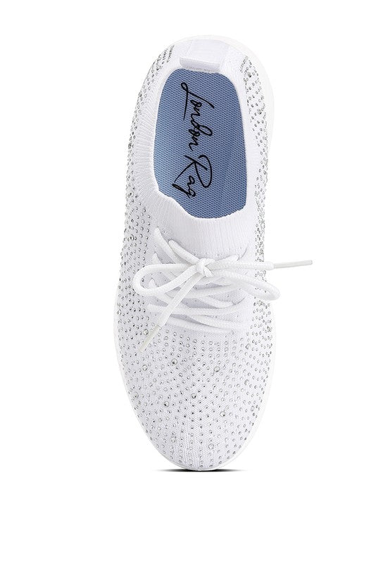 Stud Embellished Sneakers