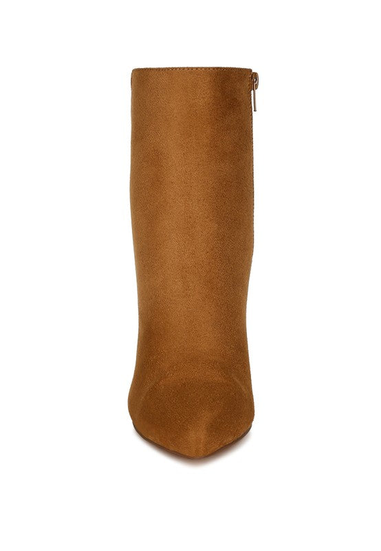 Block Heeled Ankle Boots
