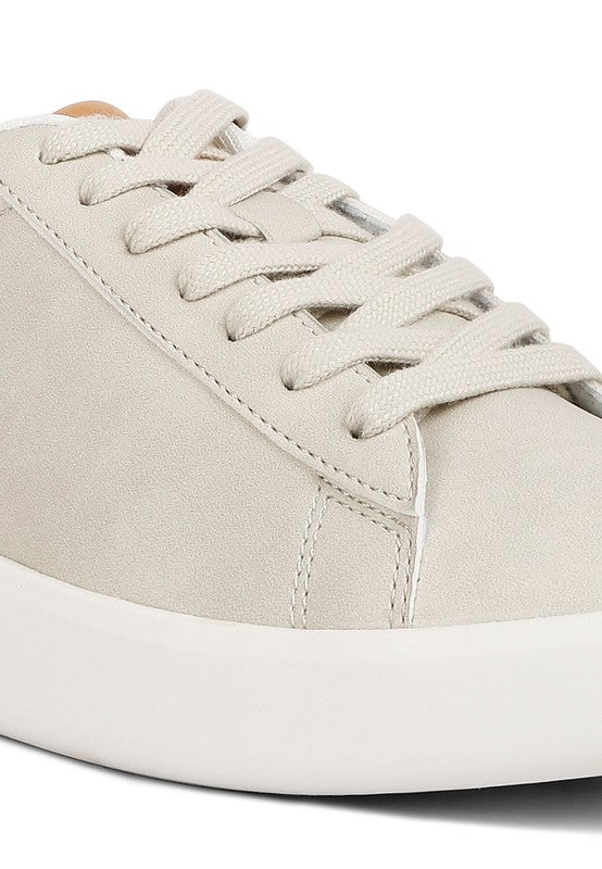 Minky Lace Up Sneakers