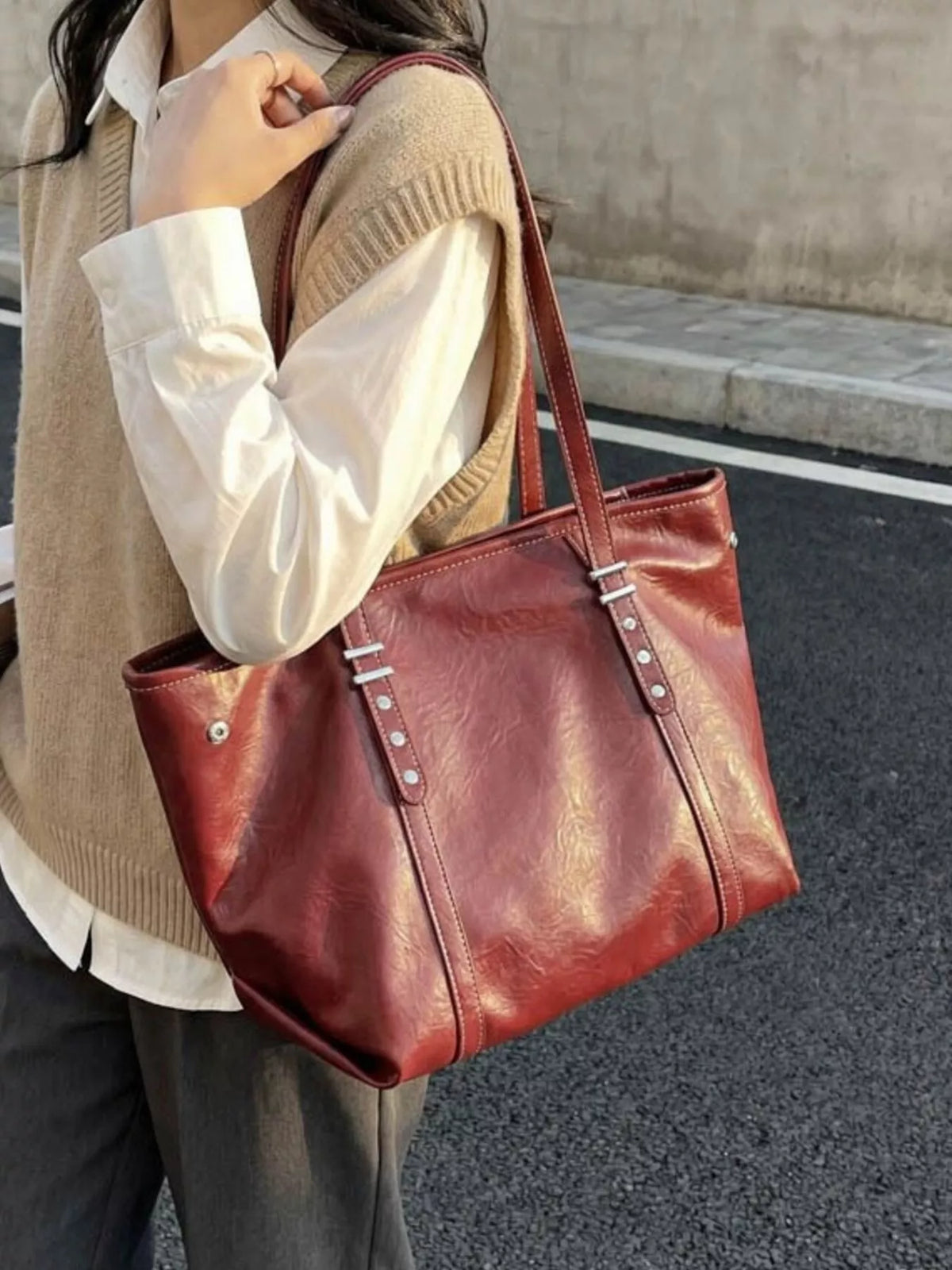 Vintage Large Tote Bag - alternate product view