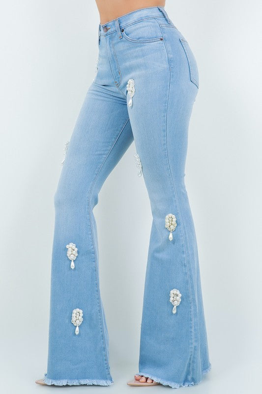 Pearl Bell Bottom Jeans