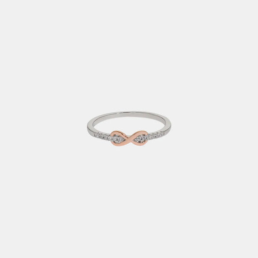 Zircon Sterling Silver Ring in Silver - women's ring