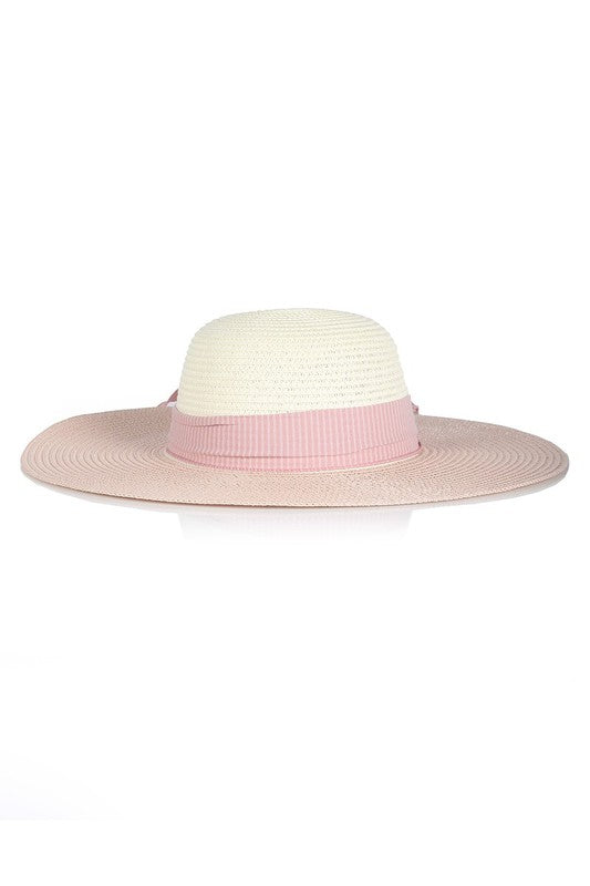 Ribbon Band Floppy Hat