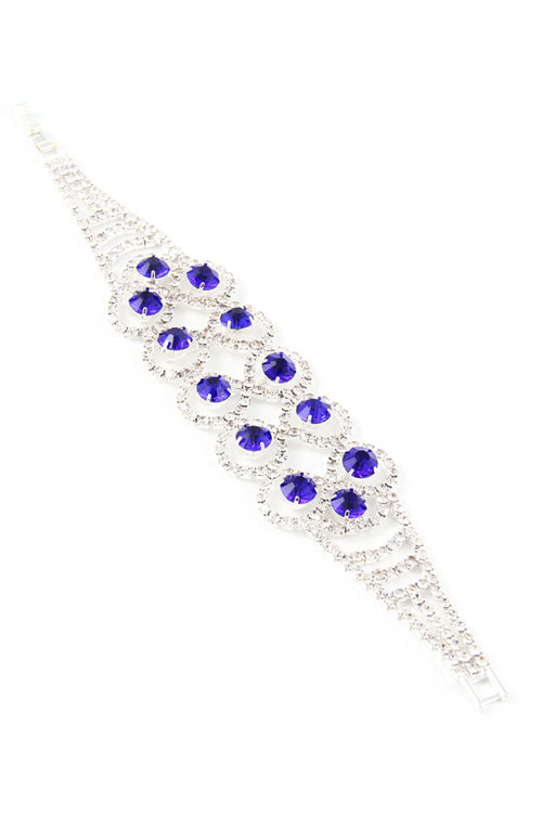 Color Rhinestone Bracelet