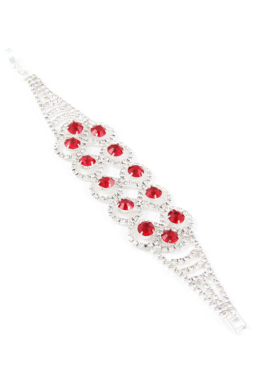 Color Rhinestone Bracelet