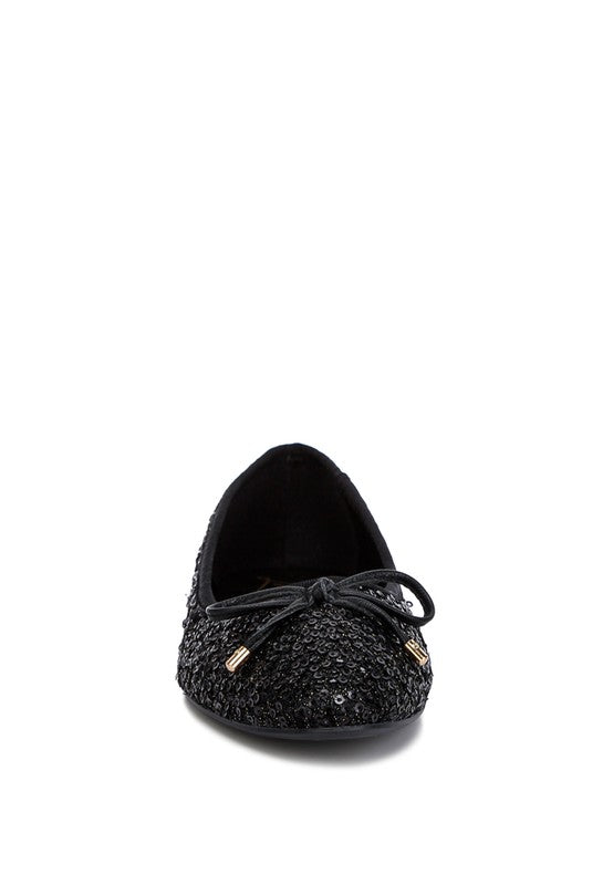 Sequin Ballet Flats