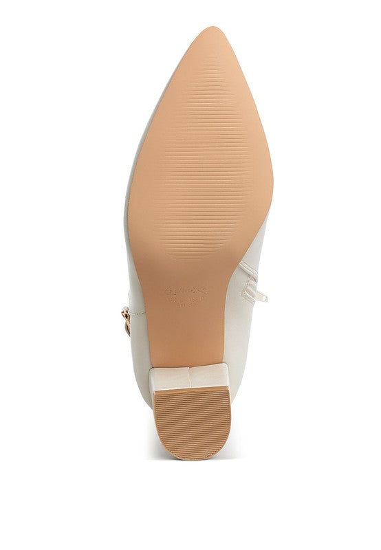 Belt Detail Ankle Boots