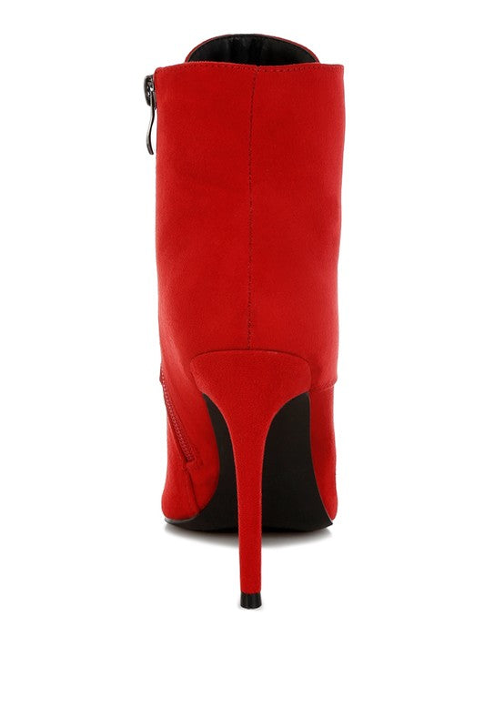 Lace Up Stiletto Boots