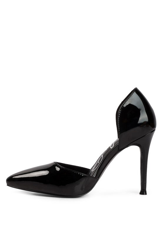 Patent Faux Leather Pumps