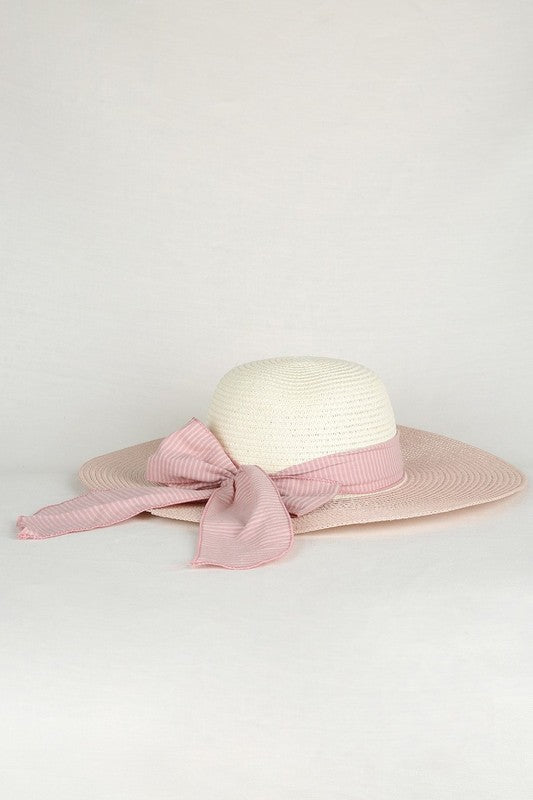 Ribbon Band Floppy Hat