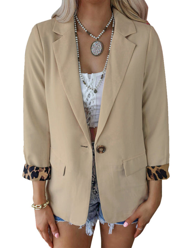 Roll Sleeve Blazer