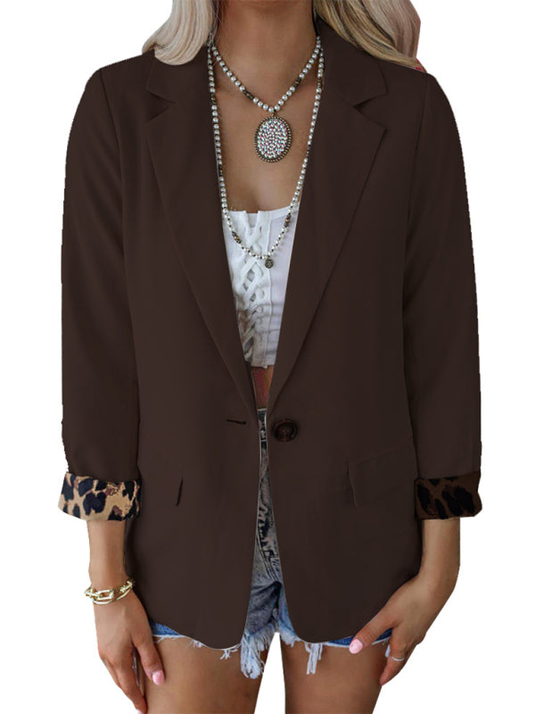 Roll Sleeve Blazer
