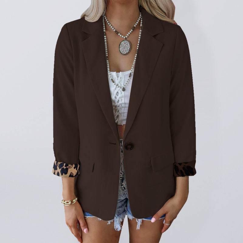 Roll Sleeve Blazer