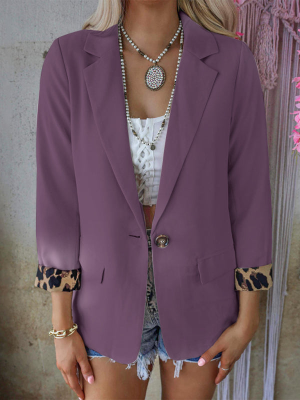 Roll Sleeve Blazer