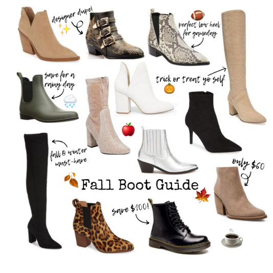 Step Into the Season: A Guide to Fall/Winter Footwear