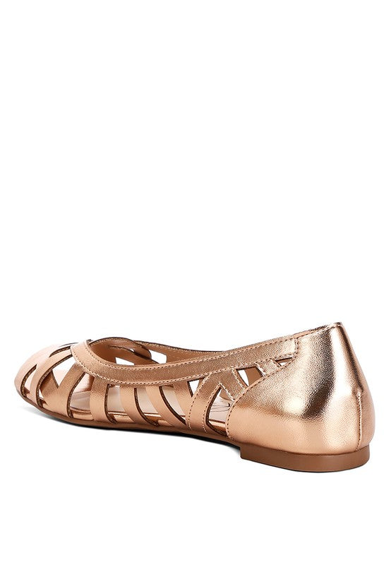 Peep Toe Flats