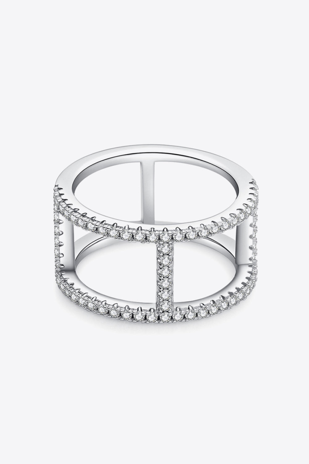 Always Get Better Moissanite Ring in Silver - women's ring